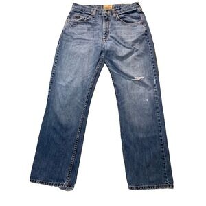 Vintage Wrangler 20X Relaxed Fit Jeans 34x32 (34x30) Distressed Workwear Denim